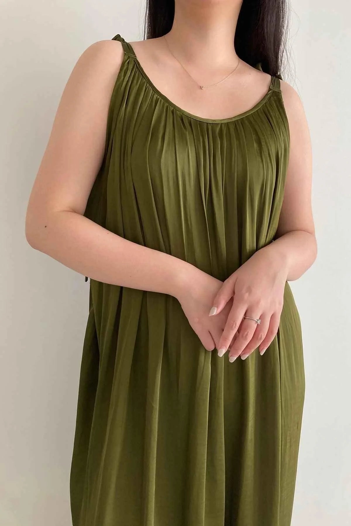 Gala Dress Army Green