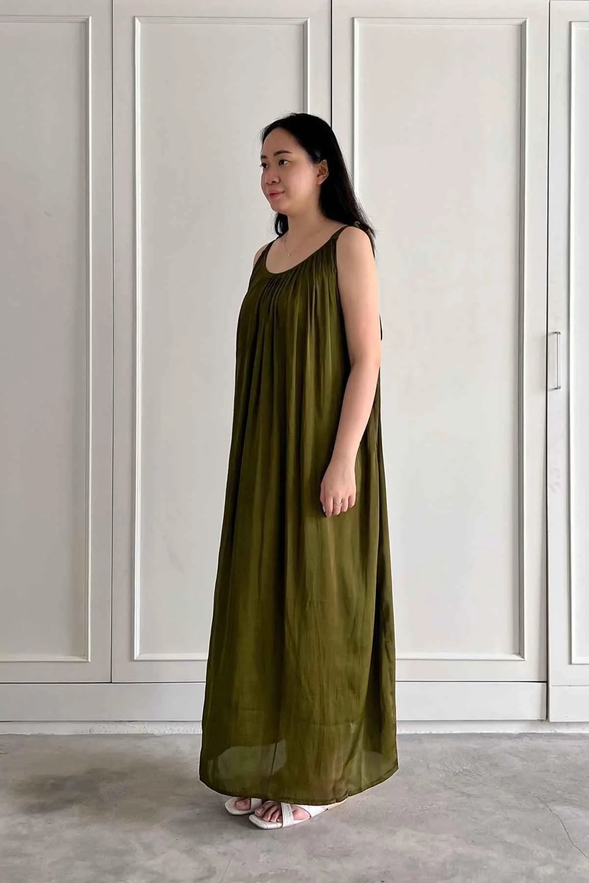 Gala Dress Army Green