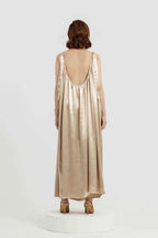 Gamma Dress Champagne Gold
