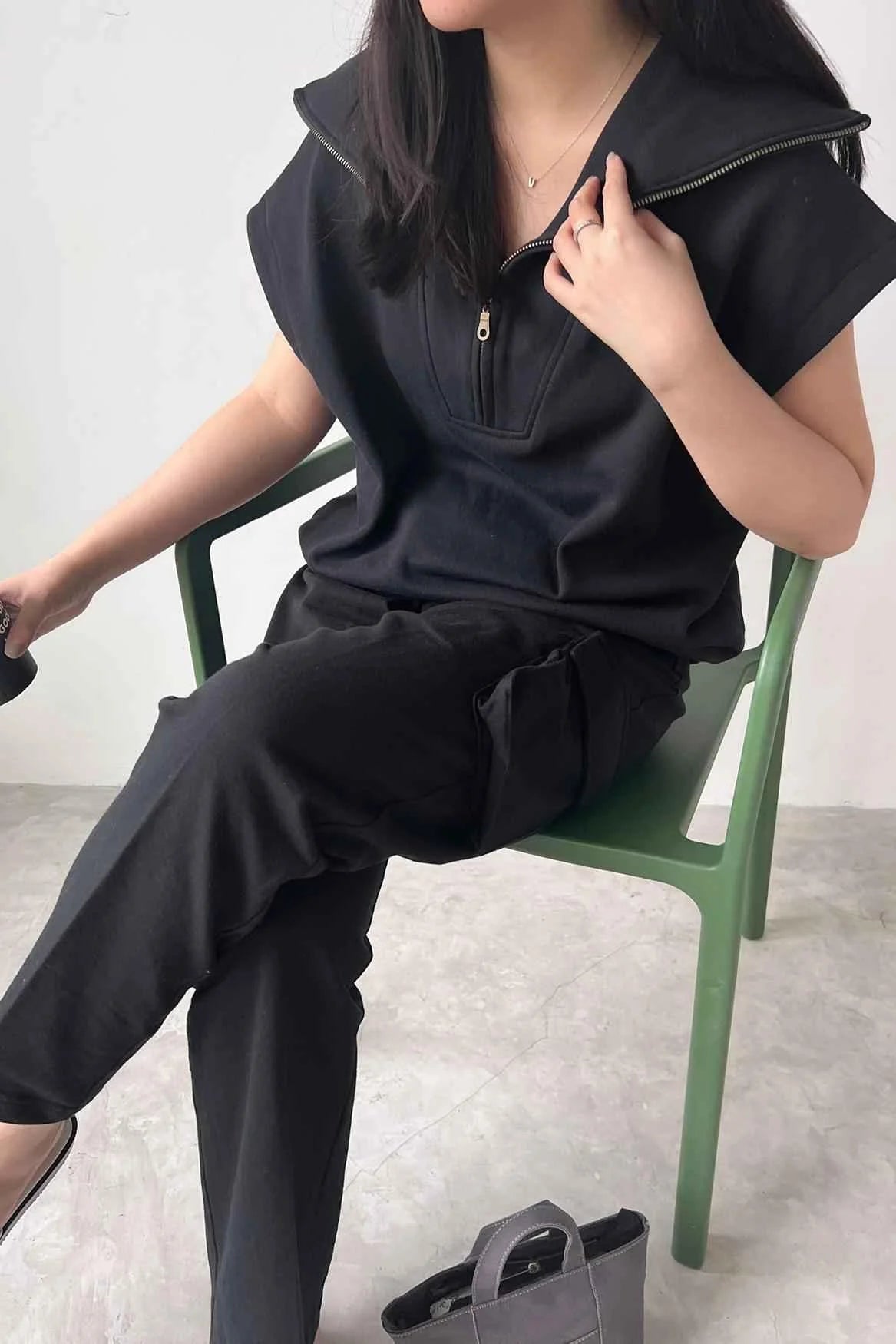 Gilet Outer Black