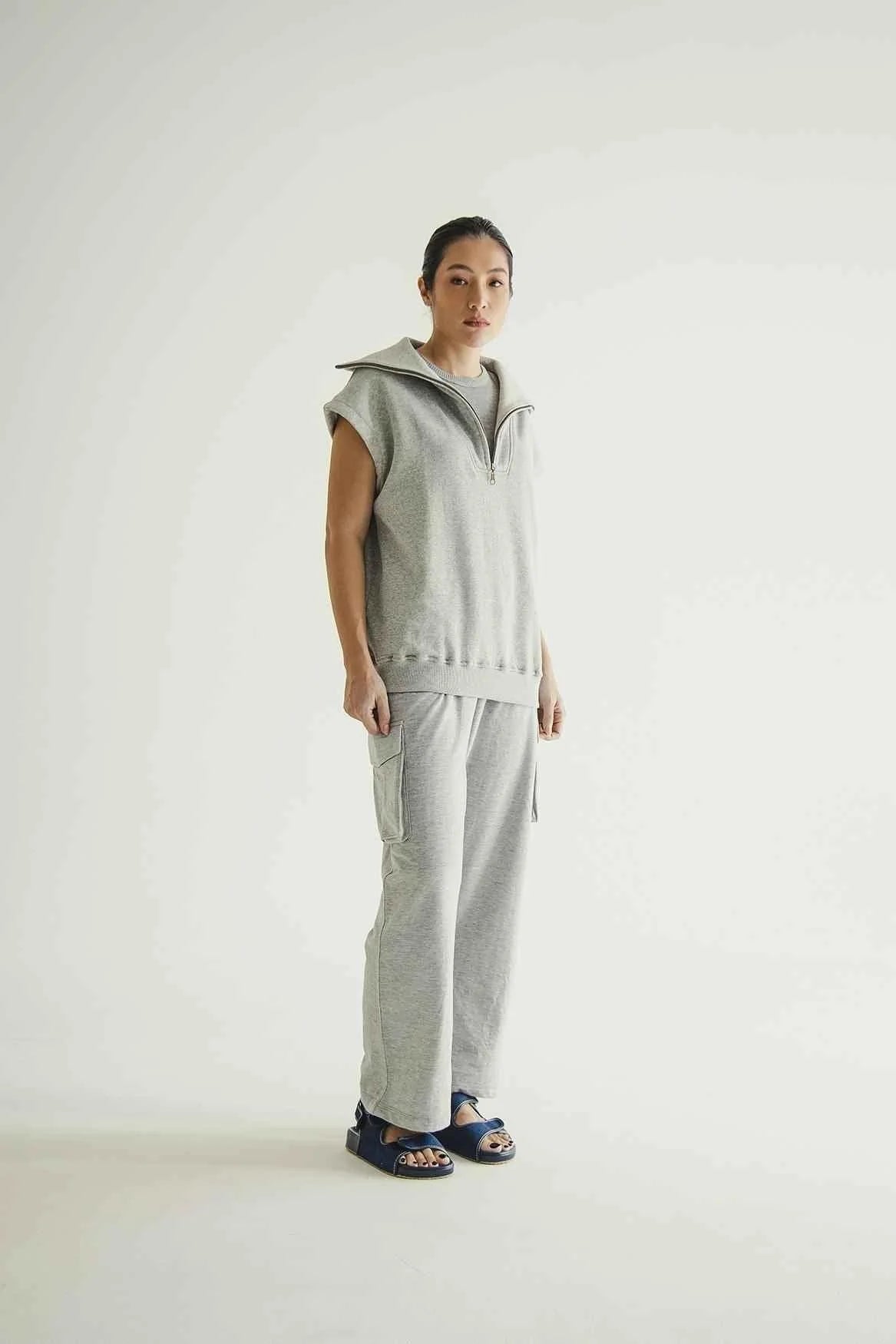 Gilet Outer Misty Grey