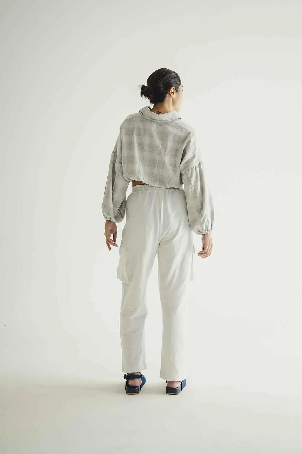 Grise Blouse Grey