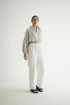 Grise Blouse Grey