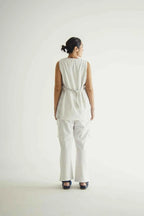 Grise Vest Grey White