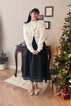 Harlow Sailor Cardigan Off White