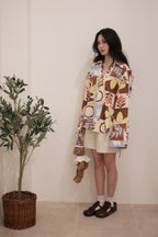 Iris Shirt Multicolor Vintage