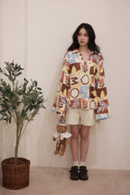 Iris Shirt Multicolor Vintage