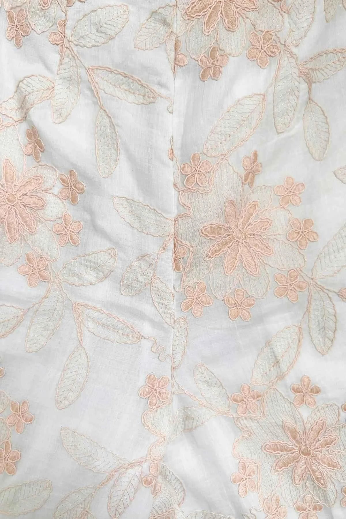 Isla Pants White/Apricot