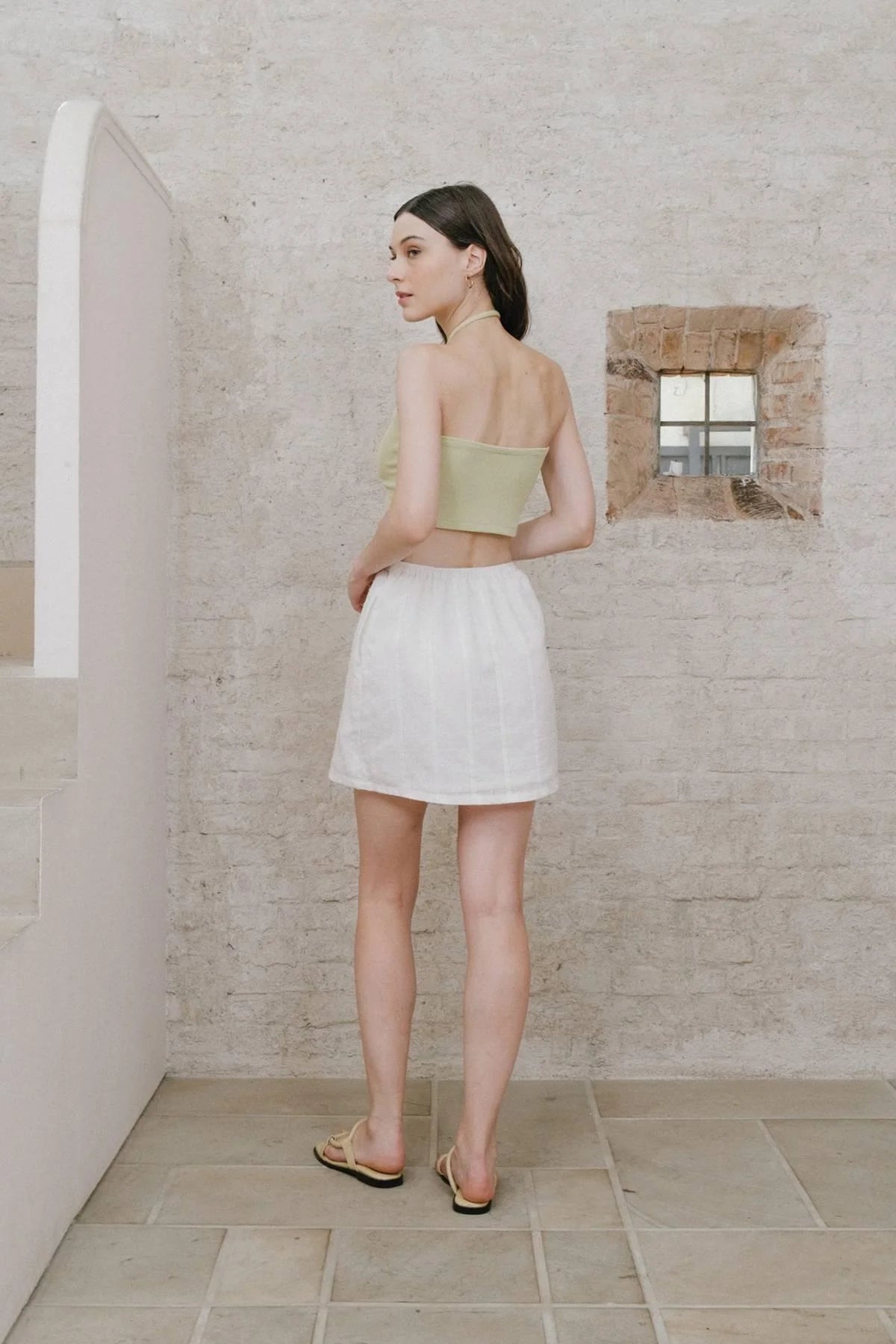 Jackie Skirt Off White