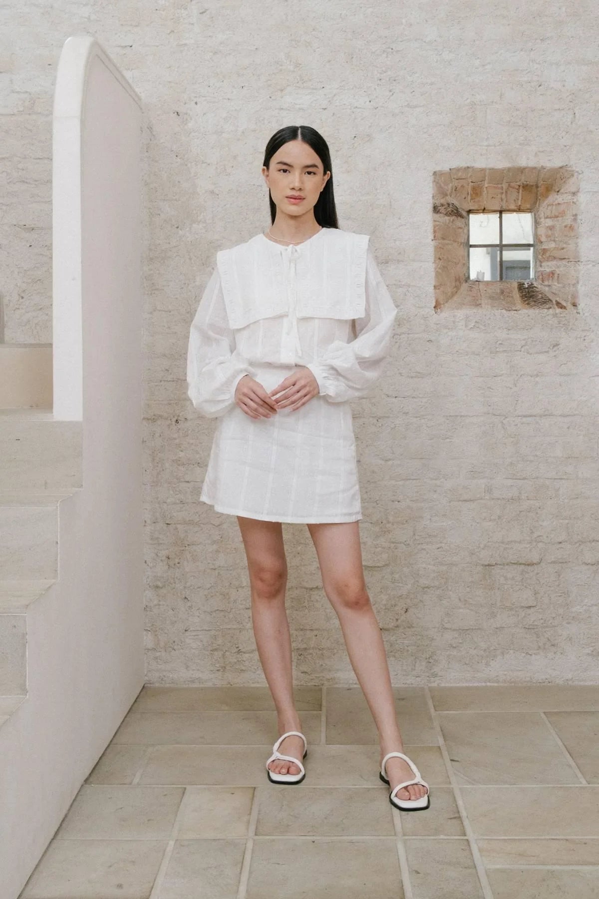 Jackie Skirt Off White