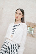 Jackie Top Off White
