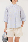 Jardin Shirt Stripes Lemon