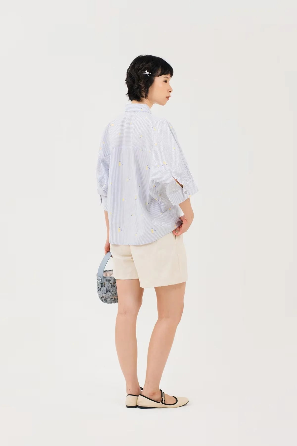 Jardin Shirt Stripes Lemon