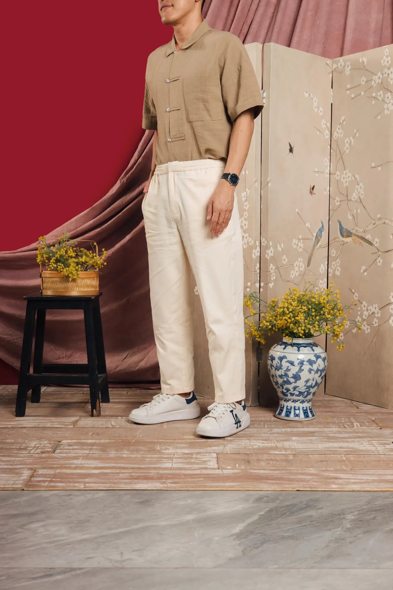 Jesse Long Pants Beige