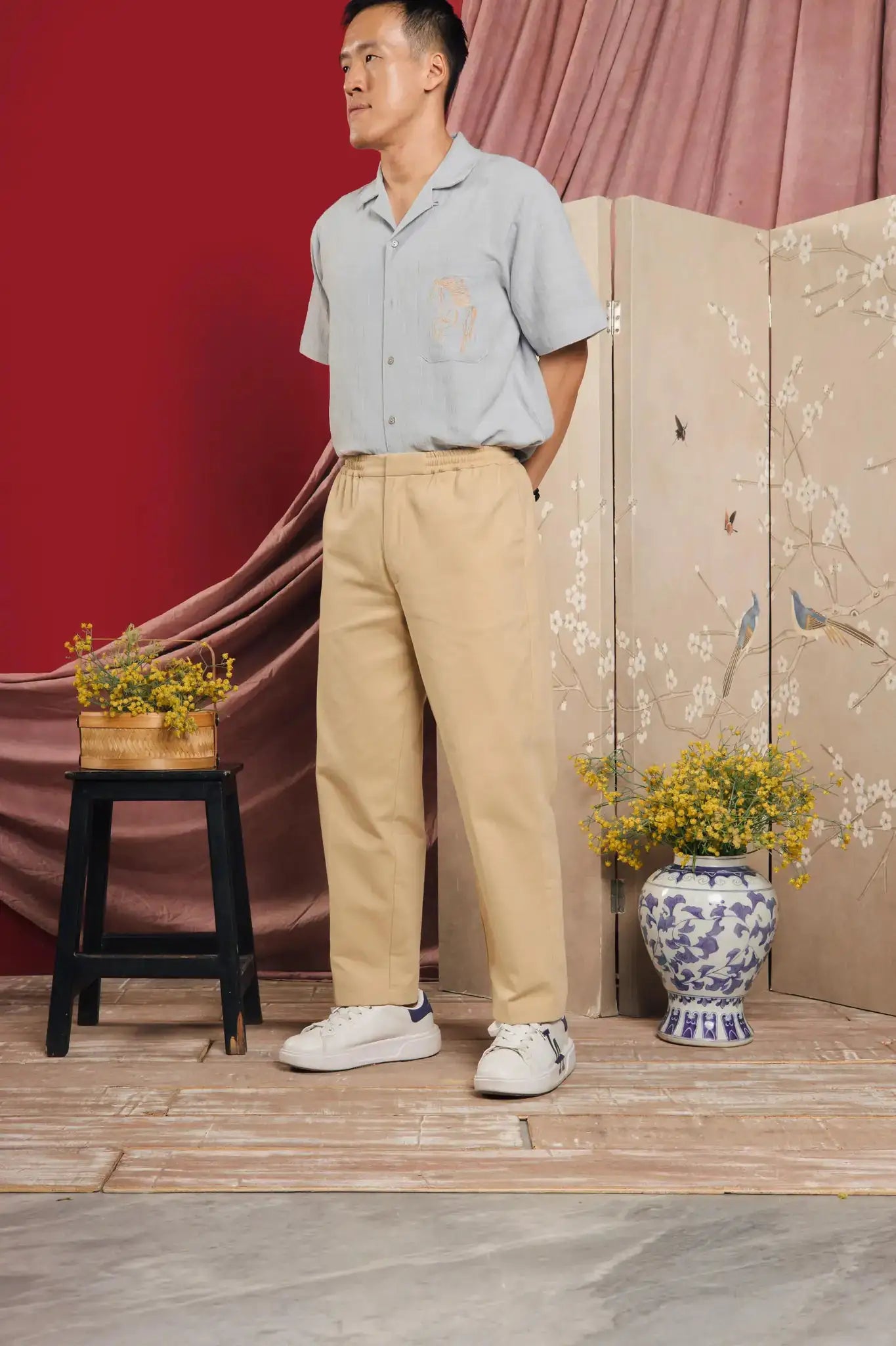Jesse Long Pants Khaki Olive