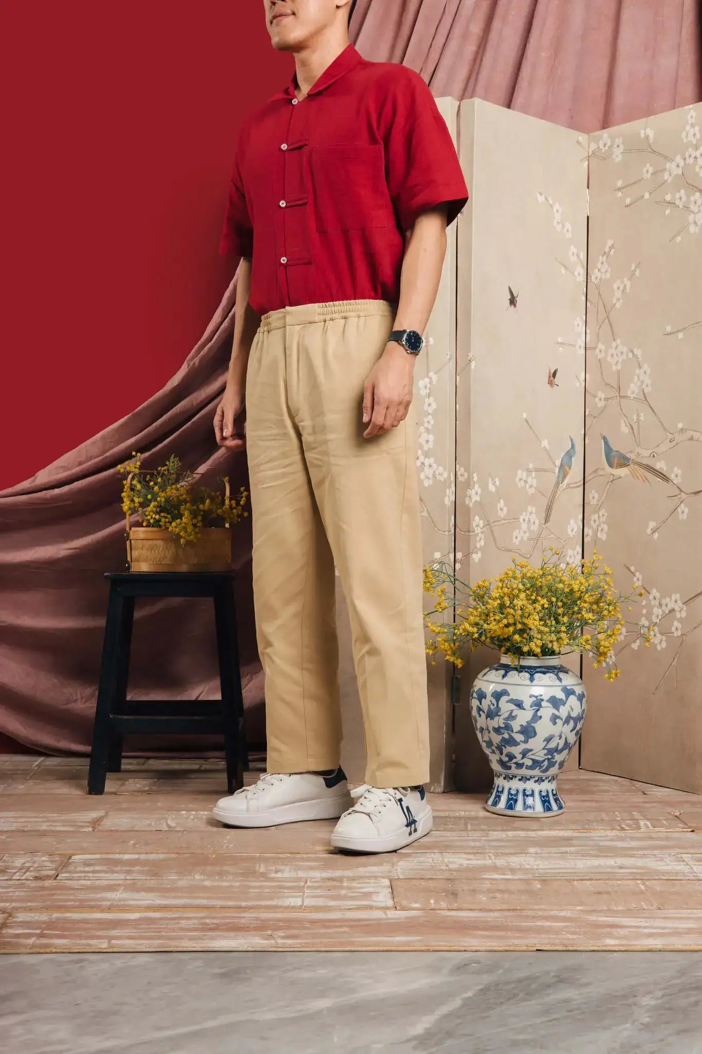 Jesse Long Pants Khaki Olive