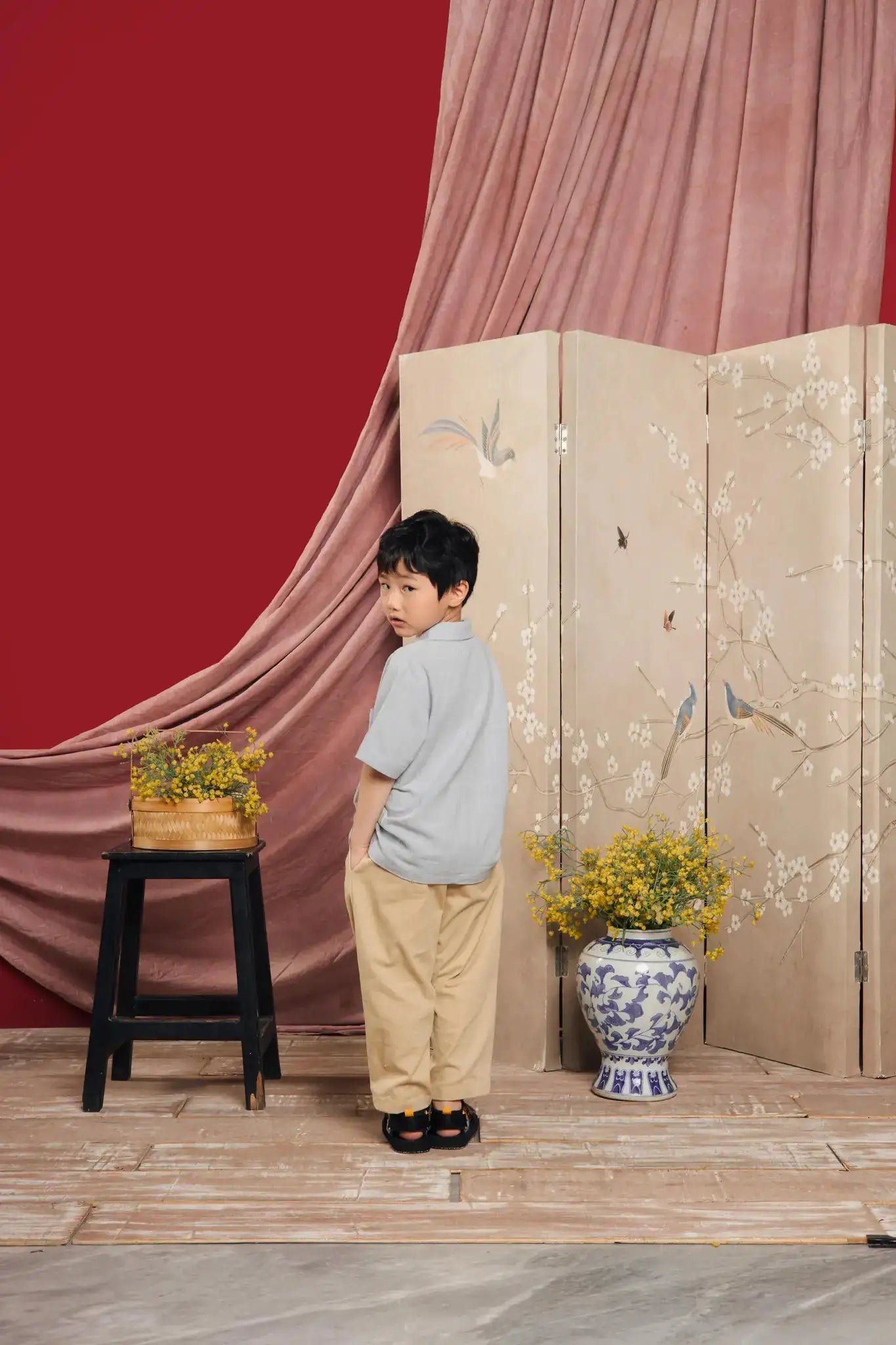 Jesse Petite Long Pants Khaki Olive