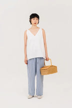 Jody Reversible Tank Off White