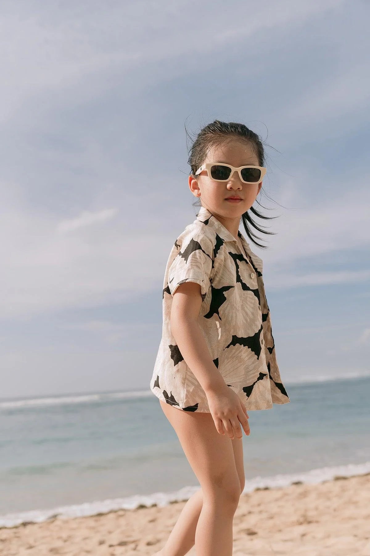 Lee Petite Shirt Brown Shell