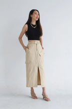 Leica Skirt Camel