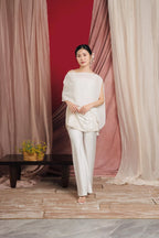 Lumine Sheer Overlay Porcelain White