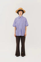 Maeve 2in1 Shirt Blue Stripes