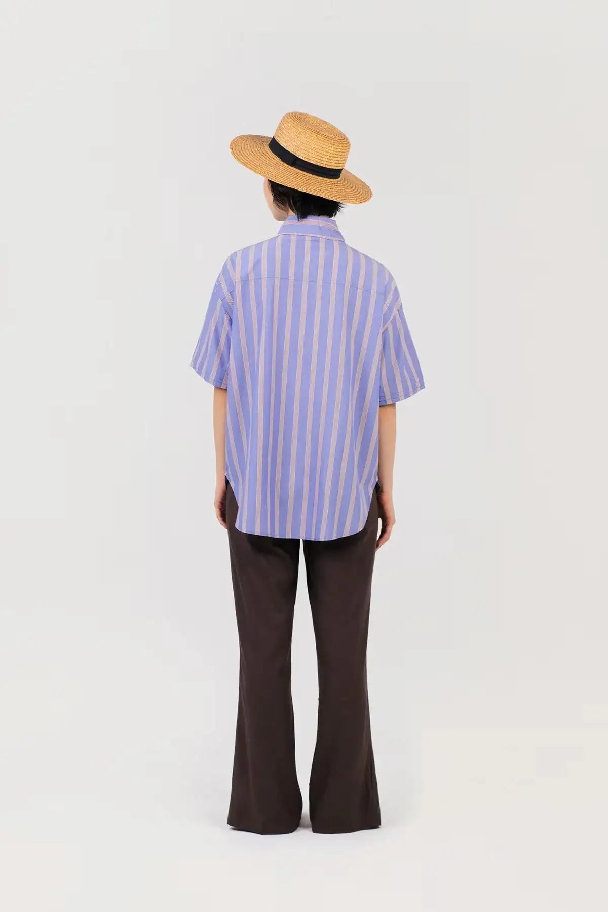 Maeve 2in1 Shirt Blue Stripes
