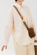 Maeve 2in1 Shirt Butter Plaid