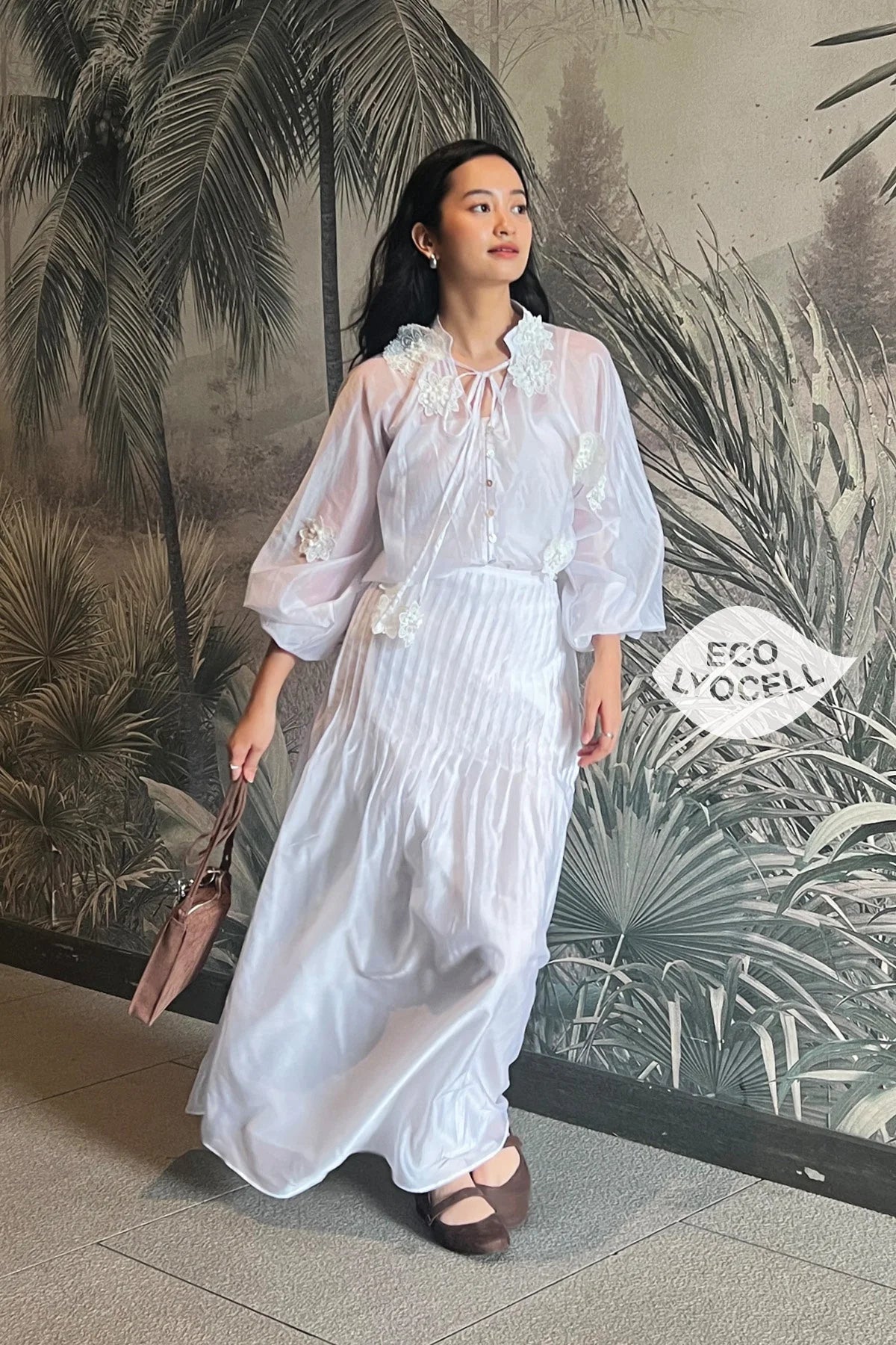 Malika Skirt Off White