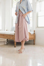 Mana Balloon Skirt Pink Mauve