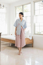 Mana Balloon Skirt Pink Mauve