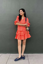 Mandy Blouse Coral