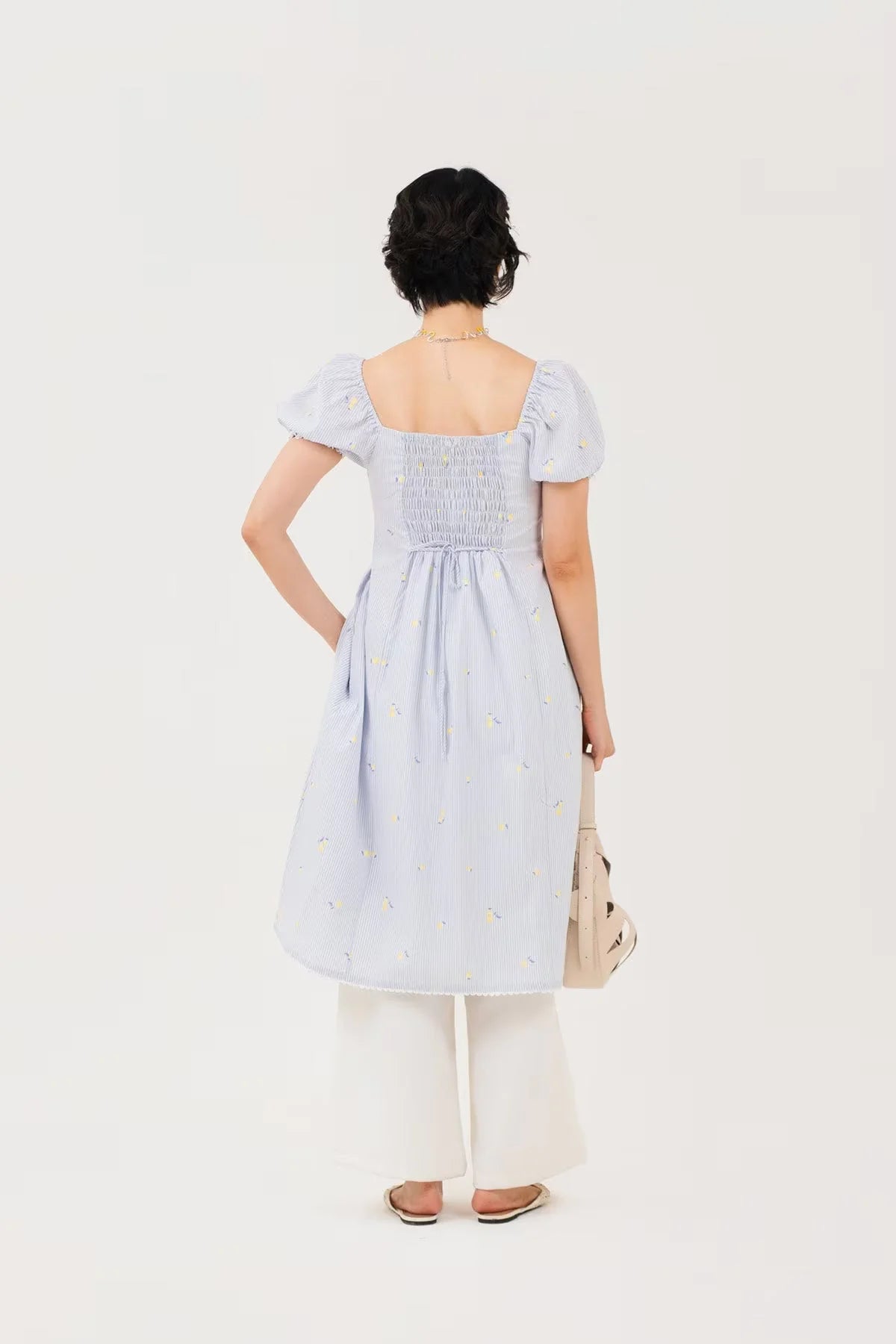 Marsha Palazzo Pants Off White