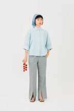 Marzipan Linen Pants Frosty Sage