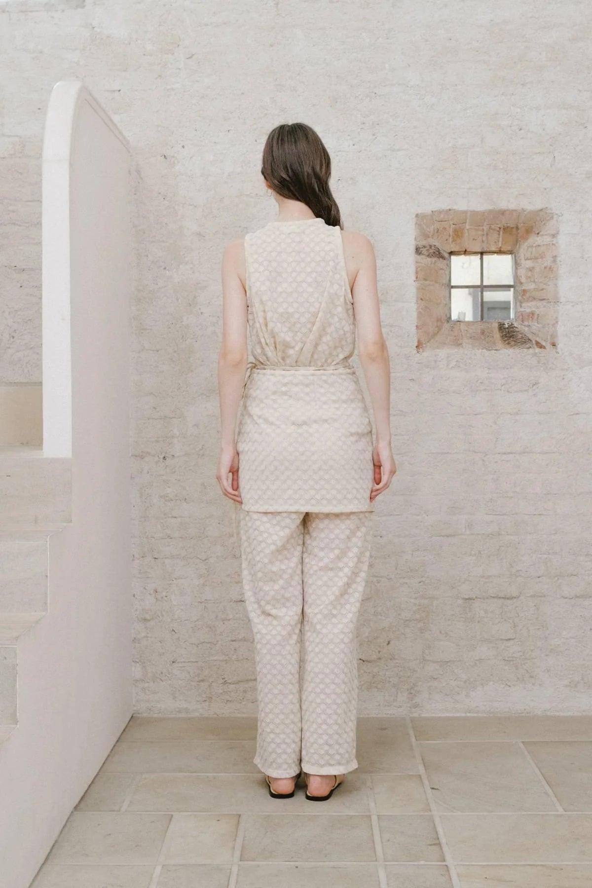 Merra Knit Set Cream