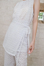 Merra Knit Set Off White