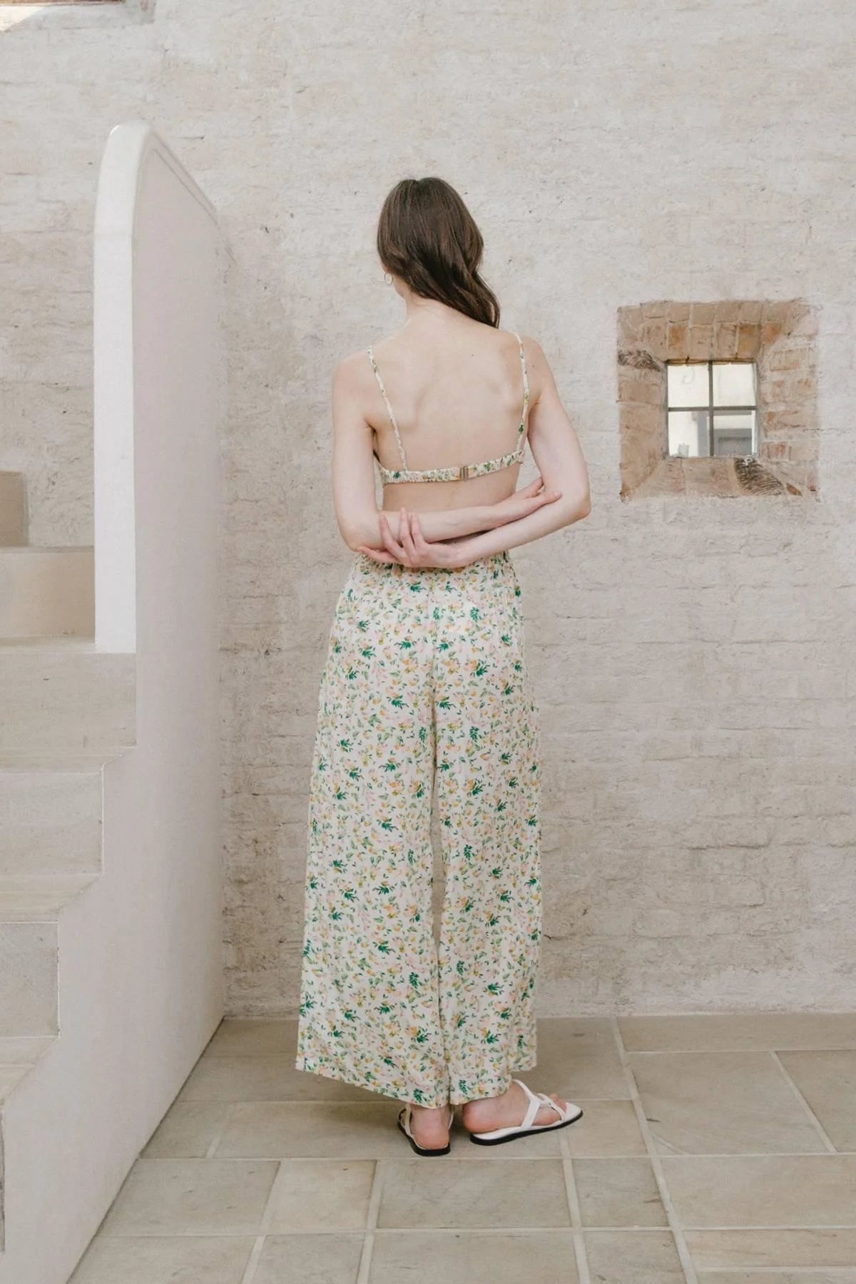 Mimi Bra Top Floral Print