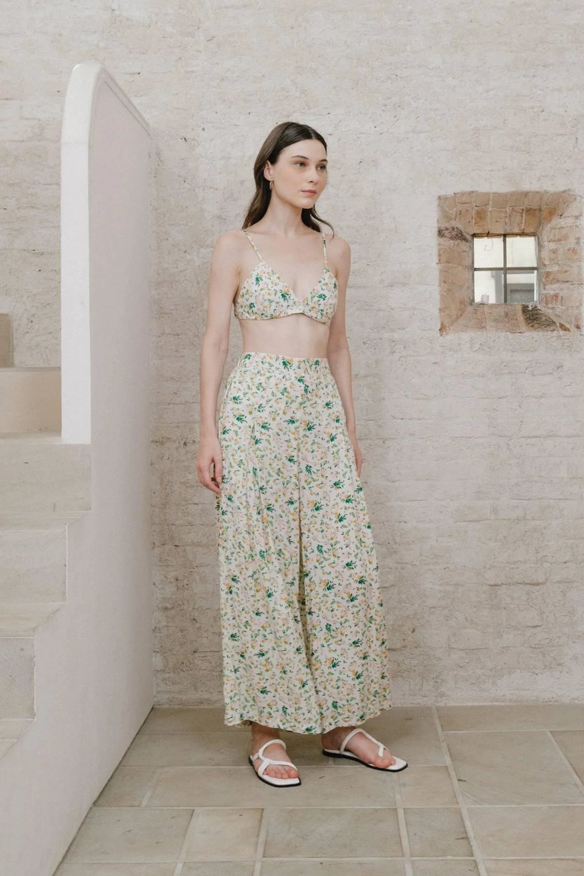 Mimi Bra Top Floral Print