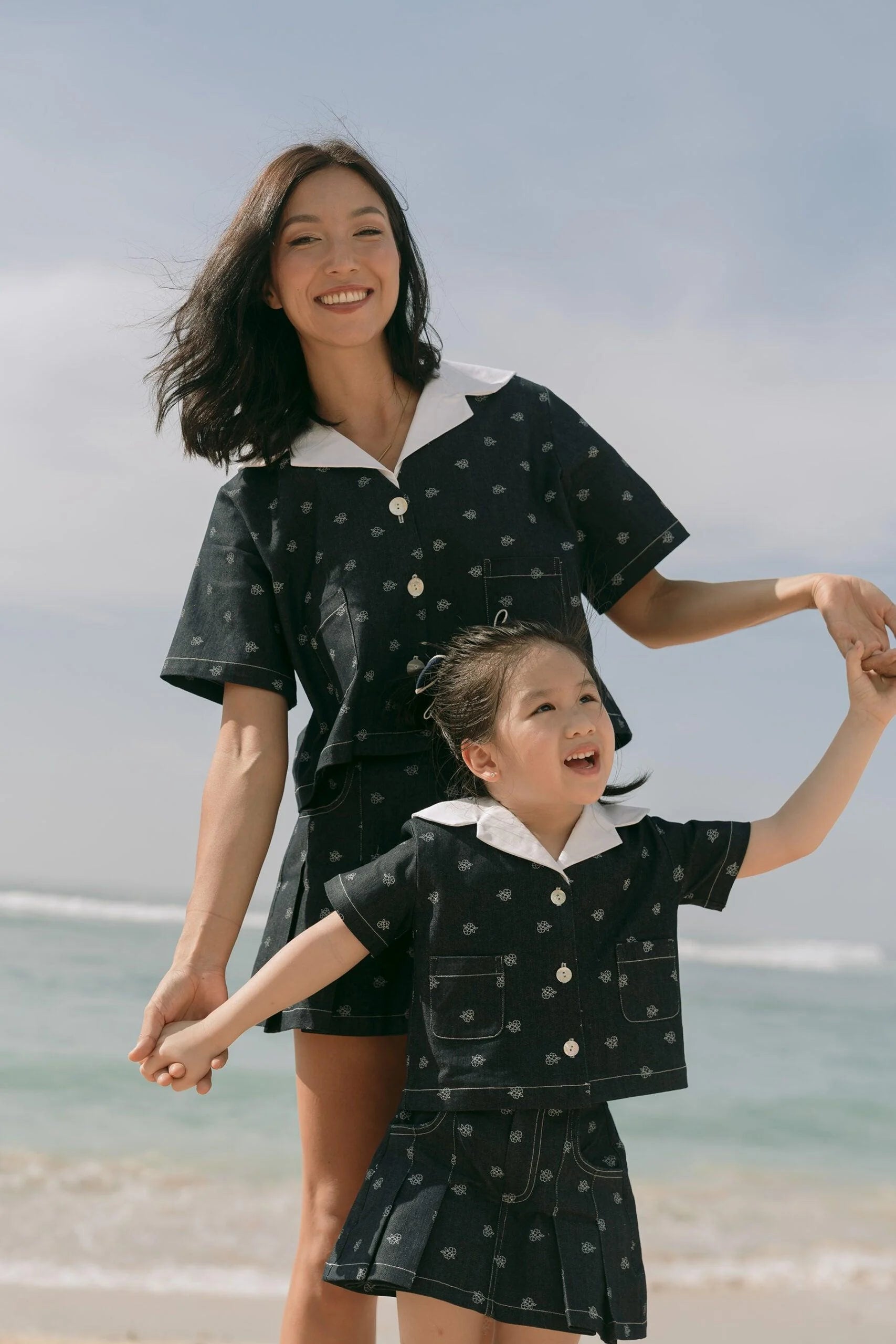 Minju Petite Set Denim Blue