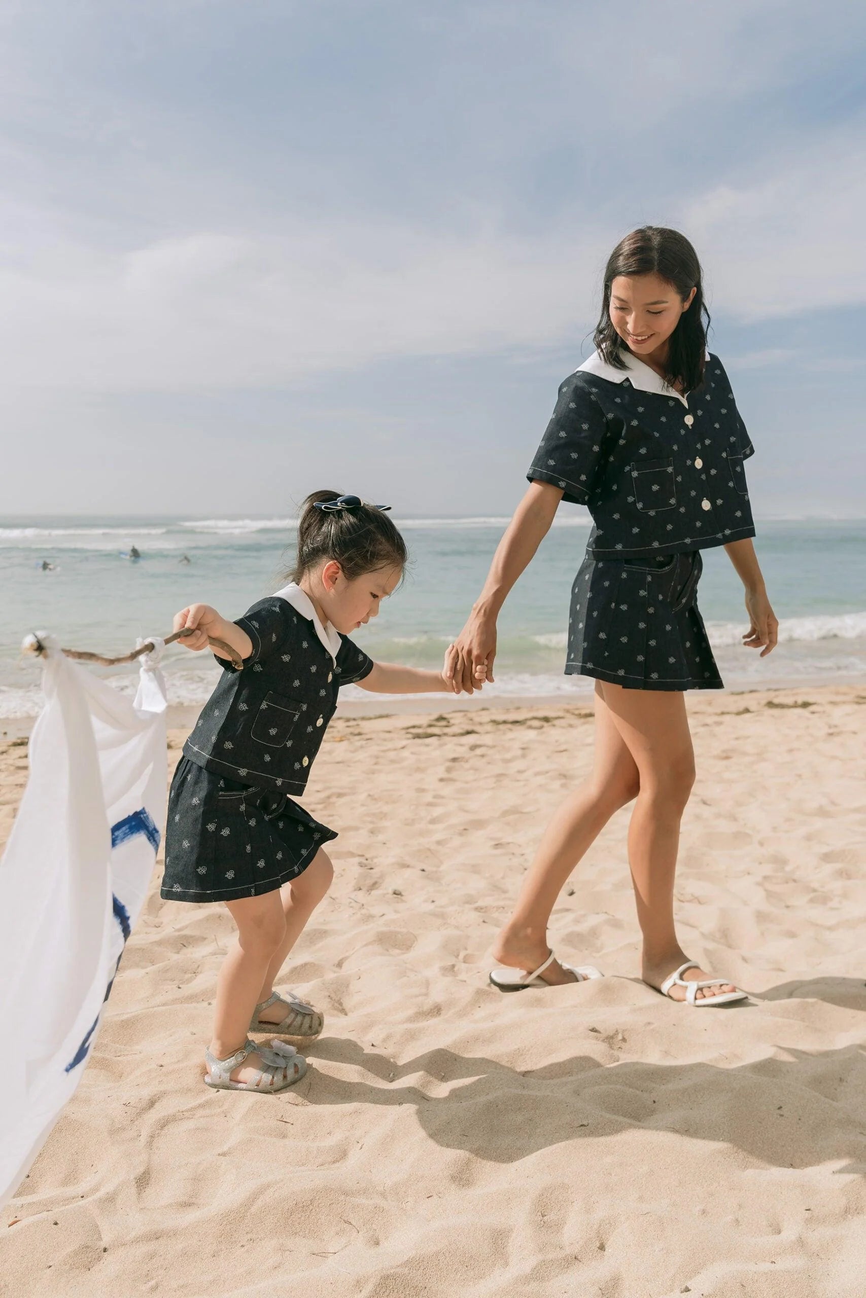 Minju Petite Set Denim Blue