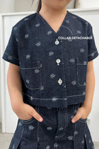 Minju Petite Set Denim Blue