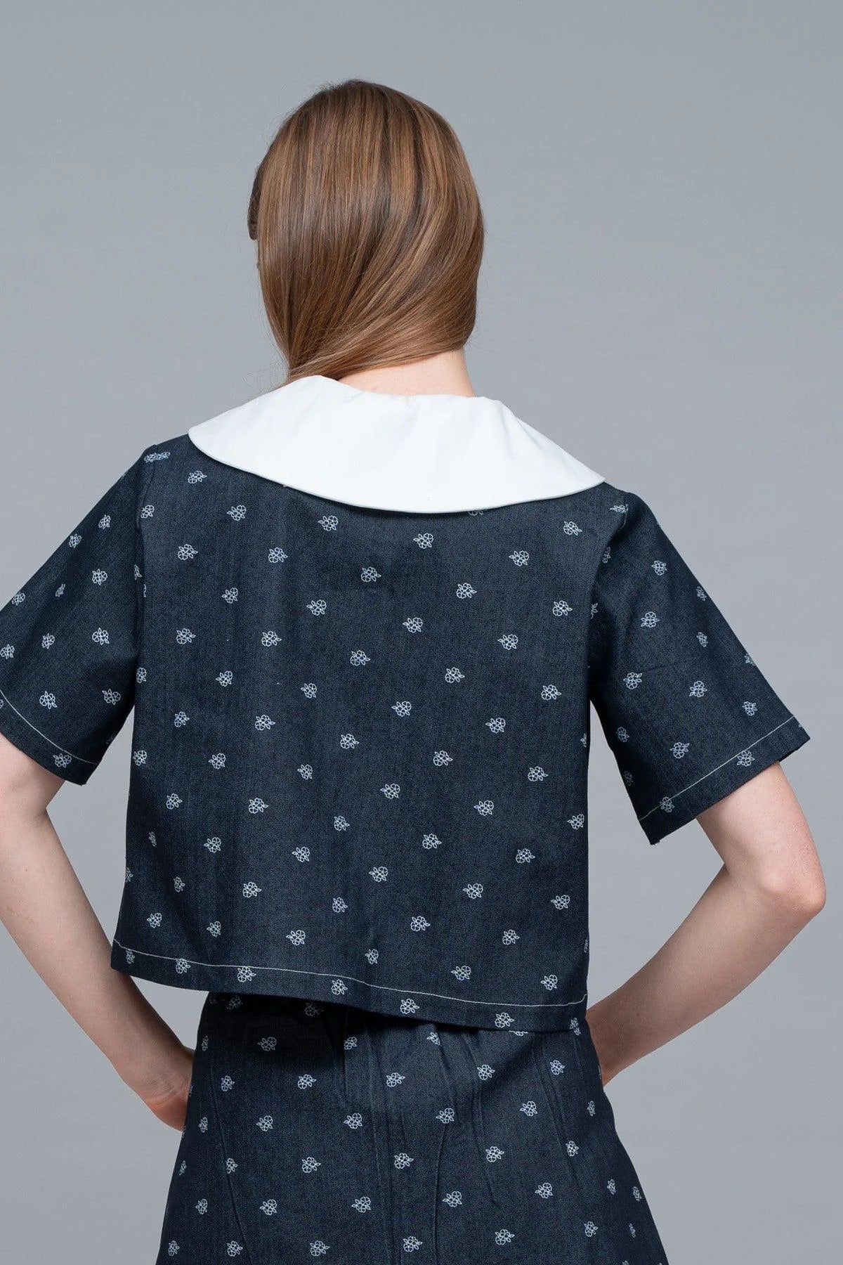 Minju Top Denim Blue
