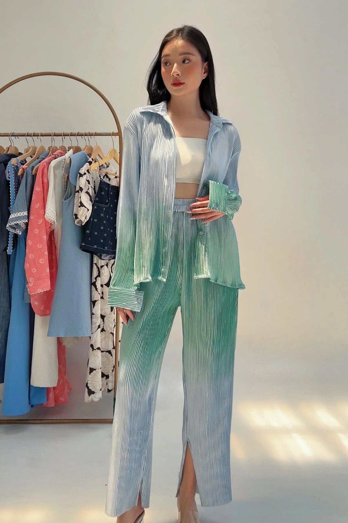 Miranda Set Blue Green