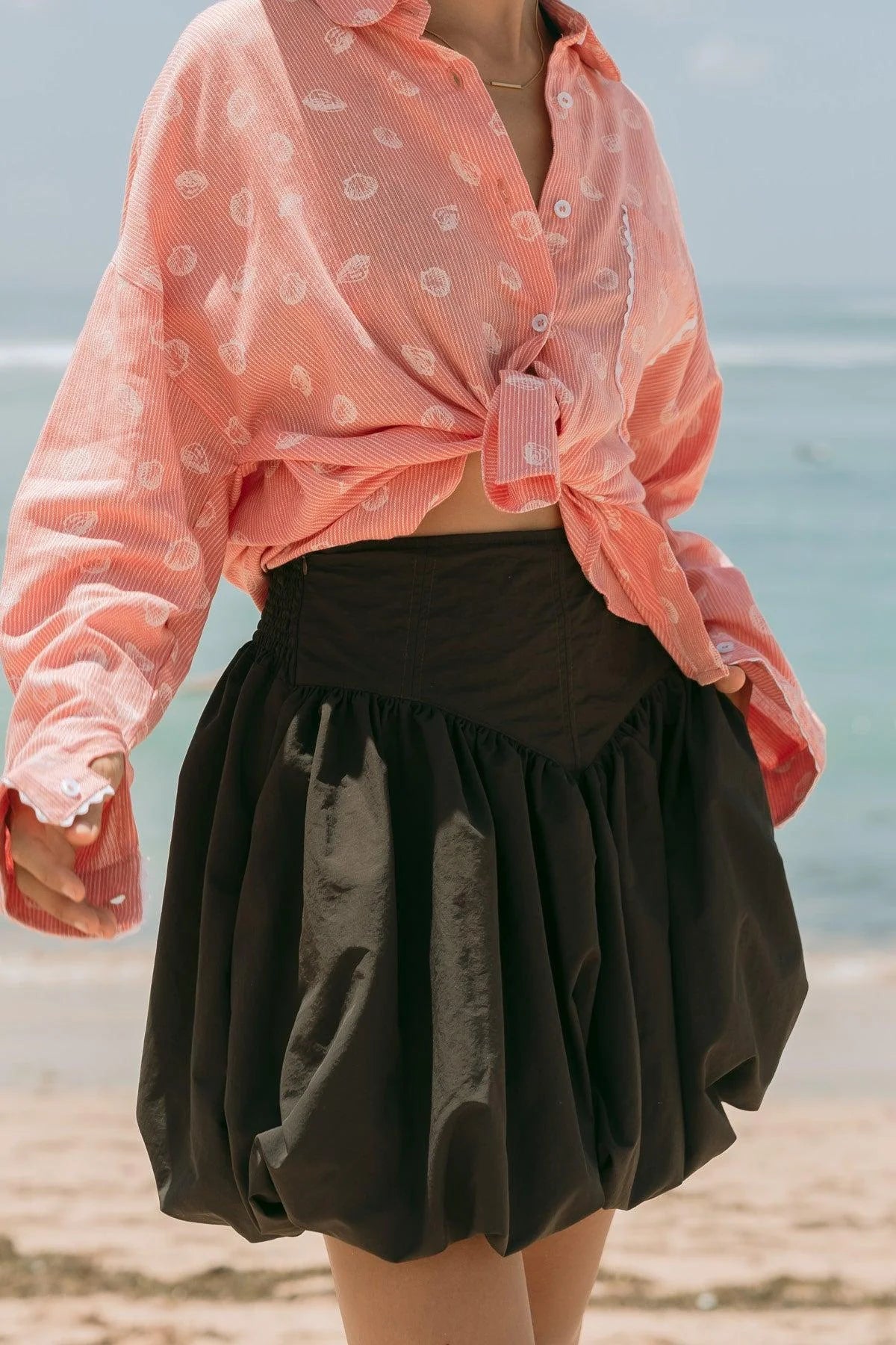 Molly Bubble Skirt Choco