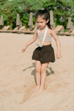 Molly Petite Bubble Shorts Choco
