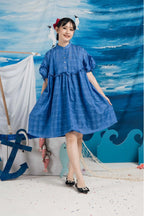 Mori Dress Blue
