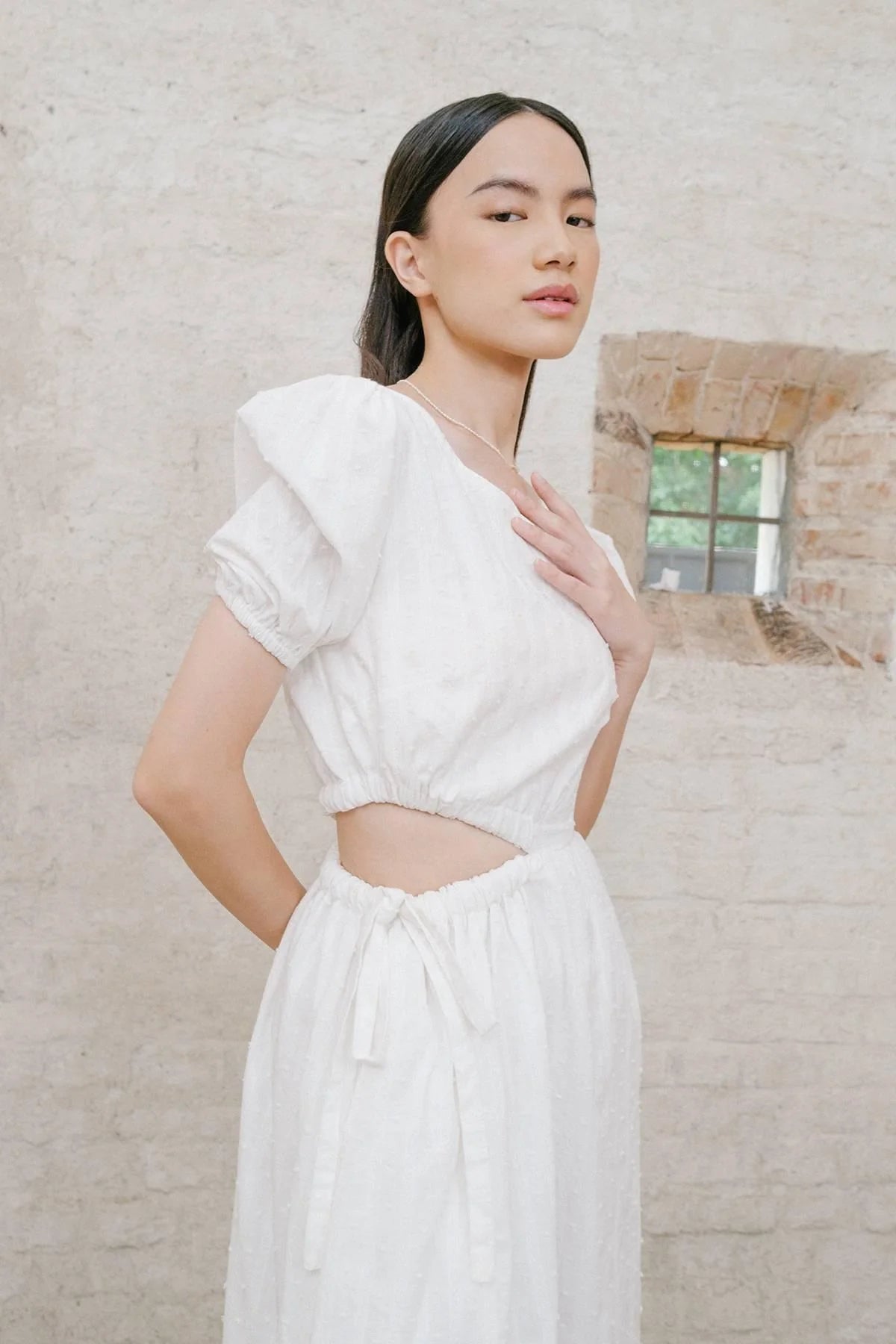 Myro Dress Off White