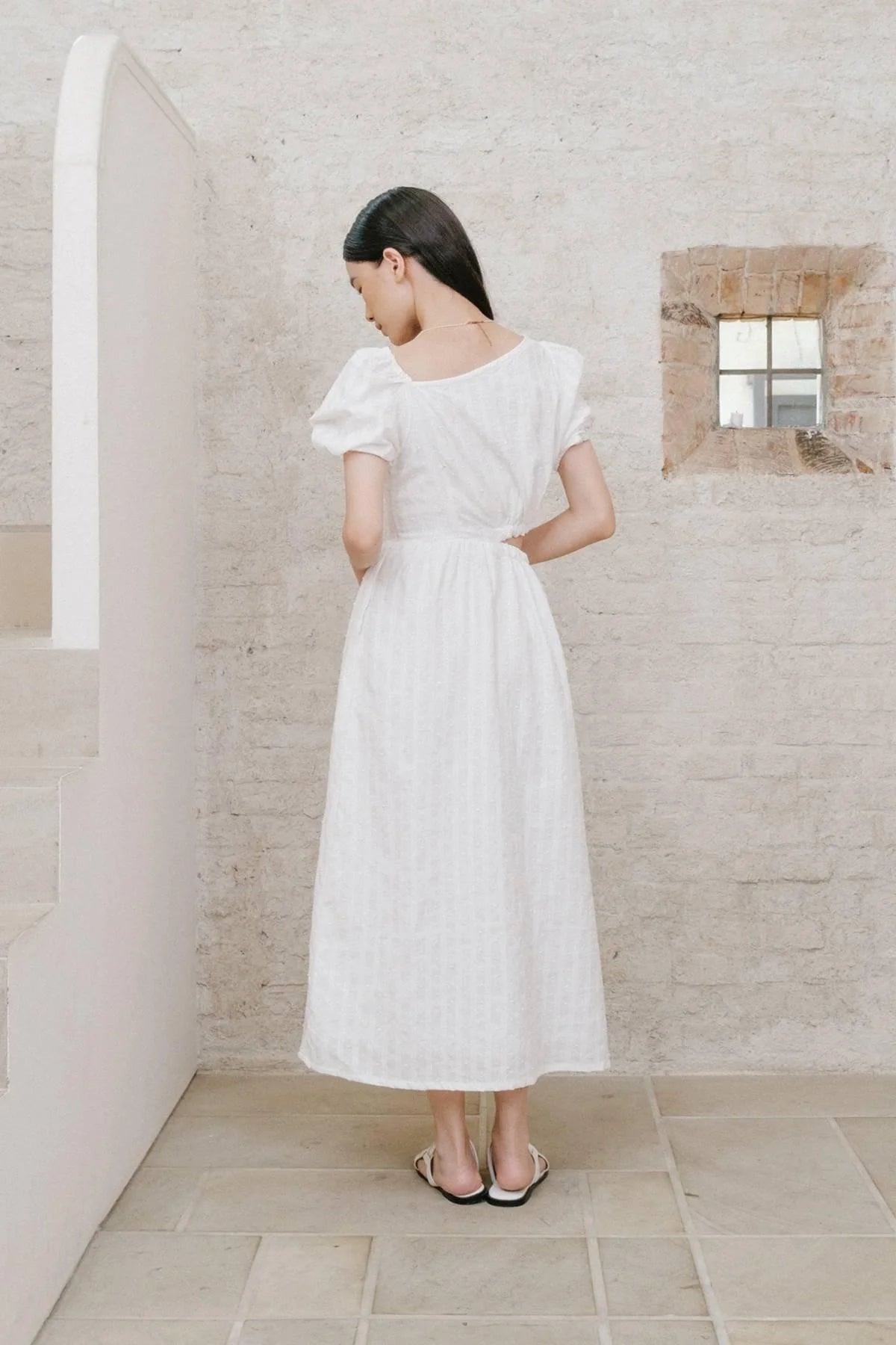 Myro Dress Off White