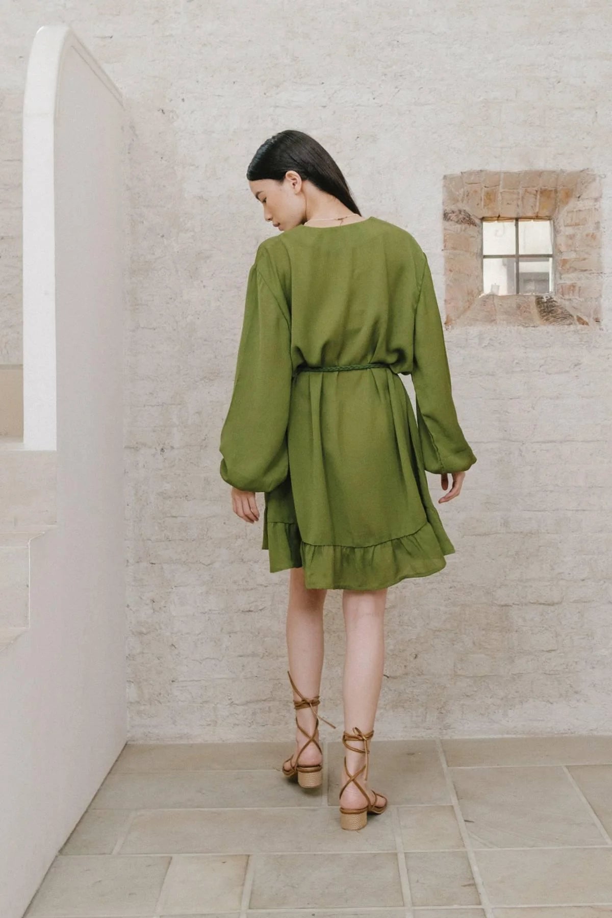 Nayla Dress Green