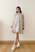 Nora Dress Multicolor Abstract